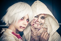 Frankfurter Buchmesse 2017 Angelina Hüttel als Ruvik und Simone Laag als Leslie Withers aus The Evil within