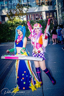 Frankfurter Buchmesse 2017  Character: Arcade Miss Fortune und Arcade Sona
