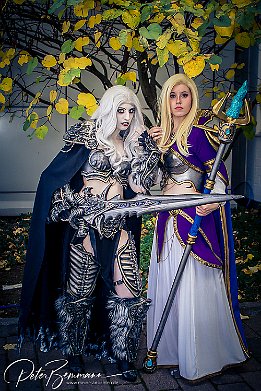 Frankfurter Buchmesse 2017  @Aeryal Cosplay als Arthas @KiiWail (SK Cosplay) als Jaina