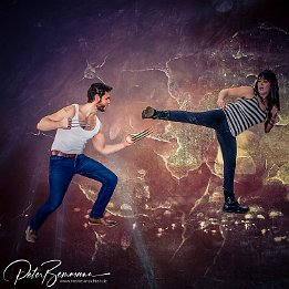 IMG 39268-3  Wolverine versus X23 X23 by @Noelle Cosplay  Wolverine by @Logan.Nico