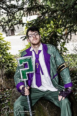 IMG 39279  The Riddler aus Batman Arkham City  Cosplayer: @CrazyChaosCosplay