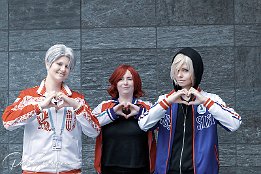 IMG_47693 Character: Viktor Nikiforov Performer: @sousuke_chan (Instagram) / Michiru Yagami (Facebook) Character: mila babicheva Performer: @Mila_Babicheva_1995...