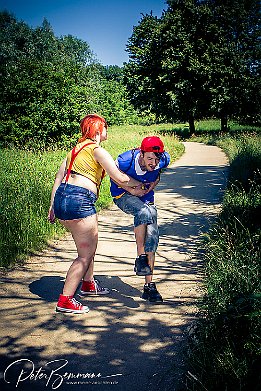 IMG_51369 Der arme Ash Ketchum muss schon was aushalten knnen. Wenn Misty zuschlgt, dann tut's auch weh.