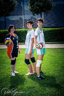 IMG_53045 @sousuke_chan als Iwaizumi Hajime (Haikyuu) @rin_senpai94 als Oikawa Tooru (Haikyuu) @Mila_Babicheva_1995 als Daichi Sawamura (Haikyuu!)