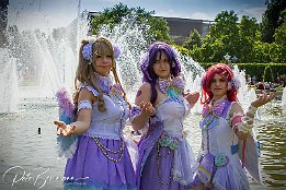 IMG_53376 Love Live - White Day Version @mimiemotionmeow as Kotori Minami Vanykruemelkeks as Nozomi Tojo @rosie.cosplay as Maki Nishikino . . .