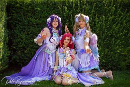 IMG_53387 Love Live - White Day Version Vanykruemelkeks as Nozomi Tojo @rosie.cosplay as Maki Nishikino @mimiemotionmeow as Kotori Minami . . .