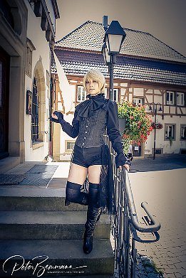 IMG_RP_05333 City Walk in Eppingen with @nekomeow_cosplay as Alois Trancy (Black Butler)