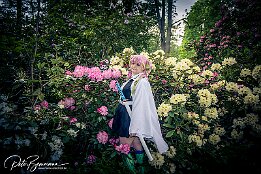 IR6_13830 @daphne_purpura as Kanroji Mitsuri (Anime Demon Slayer) Cos & Fun - Hanami Shooting Treffen 2022, Luisenpark