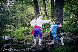 IR6_13747 Chun Li und @franklin_haug as Vega Cos & Fun - Hanami Shooting Treffen 2022, Luisenpark