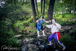 IR6_13760 Chun Li und @franklin_haug as Vega Cos & Fun - Hanami Shooting Treffen 2022, Luisenpark