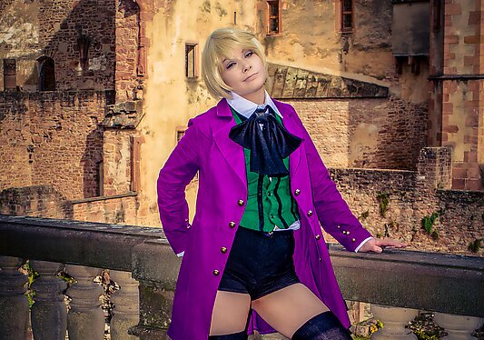 Lolita & Alois Tracy Bei einem Foto-Walk mit @dolly_petitfour als Lolita und mit @Tsundere Cosplay als Alois Tracy (Black Butler) - Anime :...