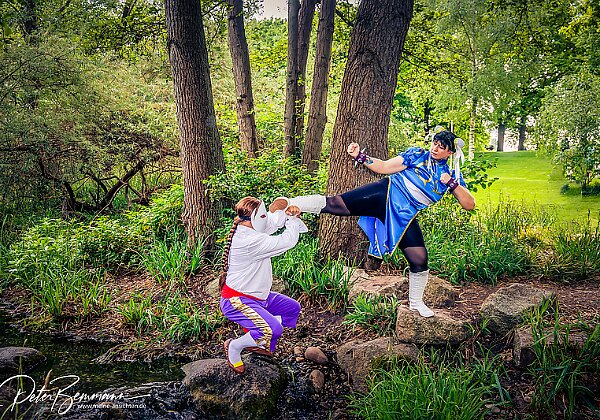 Chunli & Vega Cos & Fun Hanami Meeting - Luisenpark mit Martina und Franklin