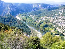 Ardeche Schlucht