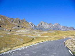 Auffahrt zum Col de la Bonette