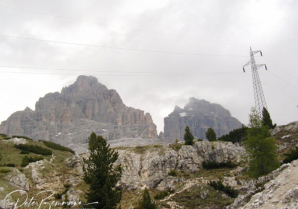 2001 - Dolomiten Tour 5 Tage unterwegs - Bernd, Sabine, Vera, Astrid, Peter B., Arne und Peter H.