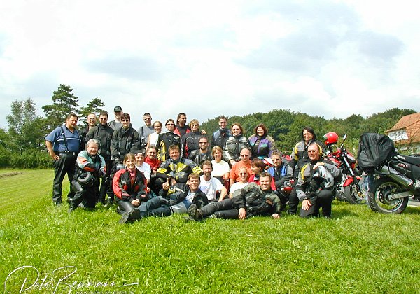 Abbott Tour 2002 Unterwegs mit der Abbott Biker Group nach Edelsfeld