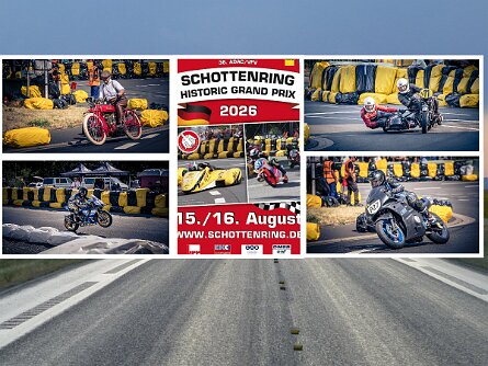 36. ADAC / VFV Schottenring - Historic Grand Prix 2026 15./16. August