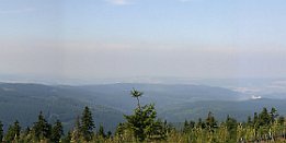 Fichtelberg Rundblick vom Fichtelberg (Erzgebirge) - Motorrad-Tour 2005