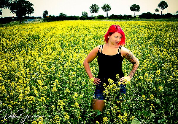 Rock on Stage MK Sedcard Modell "Rock on Stage