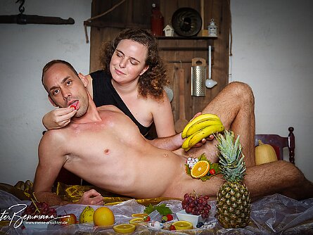 Im Rittergut mit Sarah und Martin