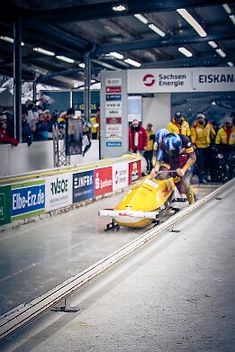 Platz 2_IR6_43188 Czudaj, Alexander / Wenzel, Jrn (GER) Junior World Championships Bobsleigh 2025 Platz 2 - 2-Man Bobsleigh