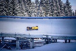 Platz 2_IR6_43739 Czudaj, Alexander / Wenzel, Jrn (GER) Junior World Championships Bobsleigh 2025 Platz 2 - 2-Man Bobsleigh