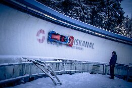 Platz 3_IR6_43713 Tentea, Mihai Christian / Iordachre, George (ROU) Junior World Championships Bobsleigh 2025 Platz 3 - 2-Man Bobsleigh