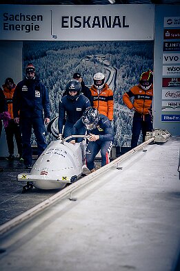 Platz 5_IR6_43077 Mandlbauer, Jakob / Bertschler, Daniel (AUT) Junior World Championships Bobsleigh 2025 Platz 5 - 2-Man Bobsleigh