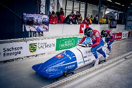 Platz 2_IR6_43929 Annen, Debora / Leuenberger, Julie (SUI) Junior World Championships Bobsleigh 2025 Platz 2 - 2-Woman Bobsleigh