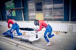 Platz 2_IR6_43942 Annen, Debora / Leuenberger, Julie (SUI) Junior World Championships Bobsleigh 2025 Platz 2 - 2-Woman Bobsleigh