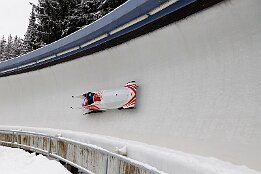 Platz 3_IR6_44610 Weiszewski, Linda / Adamek, Klaudia (POL) Junior World Championships Bobsleigh 2025 Platz 3 - 2-Woman Bobsleigh