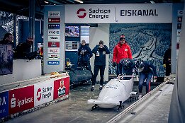 Platz 4_IR6_44148 Haslwanter, Lea / Indruchova, Isabel (AUT) Junior World Championships Bobsleigh 2025 Platz 4 - 2-Woman Bobsleigh