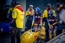 Platz 5_IR6_44004 Candrix, Charlotte / Brunnhbner, Lena (GER) Junior World Championships Bobsleigh 2025 Platz 5 - 2-Woman Bobsleigh