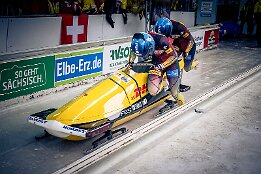 Platz 5_IR6_44028 Candrix, Charlotte / Brunnhbner, Lena (GER) Junior World Championships Bobsleigh 2025 Platz 5 - 2-Woman Bobsleigh