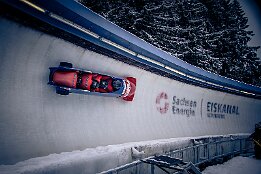 Platz 4_IR6_44778 Tentea, Mihai / Dinescu, Constantin / Pacioianu, Mihai / Iordache, George (ROU) Junior World Championships Bobsleigh 2025 Platz 4 - 4-Man Bobsleigh,