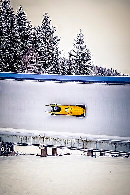 Platz 1_IR6_43376 Klein, Leona (GER) Junior World Championships Bobsleigh 2025 Platz 1 - Women's Monobob