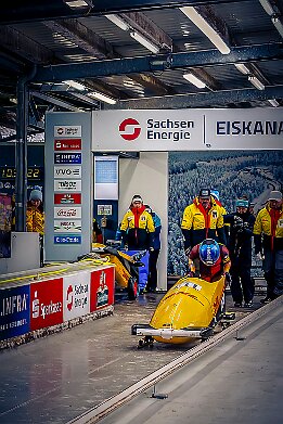 Platz 1_IR6_43011 Klein, Leona (GER) Junior World Championships Bobsleigh 2025 Platz 1 - Women's Monobob