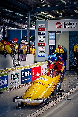 Platz 1_IR6_43019 Klein, Leona (GER) Junior World Championships Bobsleigh 2025 Platz 1 - Women's Monobob