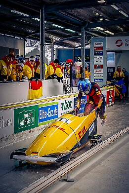 Platz 1_IR6_43022 Klein, Leona (GER) Junior World Championships Bobsleigh 2025 Platz 1 - Women's Monobob