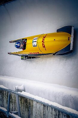 Platz 1_IR6_43391 Klein, Leona (GER) Junior World Championships Bobsleigh 2025 Platz 1 - Women's Monobob