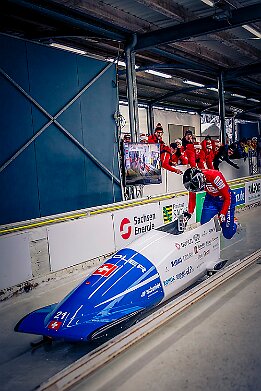 Platz 2_IR6_42886 Annen, Debora (SUI) Junior World Championships Bobsleigh 2025 Platz 2 - Women's Monobob