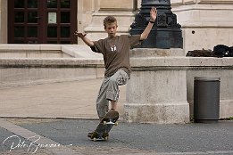 Skater vor der Alten Oper