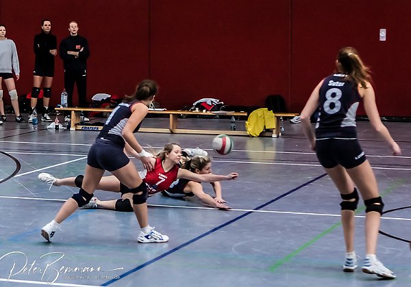 Volleyball Damen TSG Bretzenheim und VC Wiesbaden