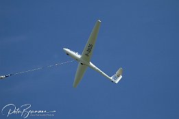 Segelflugzeug beim Start