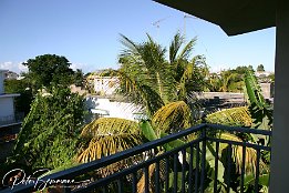 125 2514  Blick vom Balkon : Mauritius
