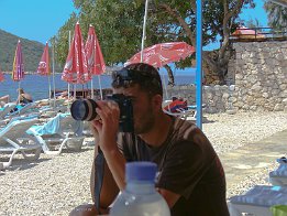P1010001  der Adjudant vom Chef als Paparazzi-Fotograf : KAS/Türkei, Urlaub 2007