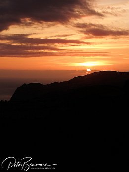 Sonnenuntergang bei Santo Amara